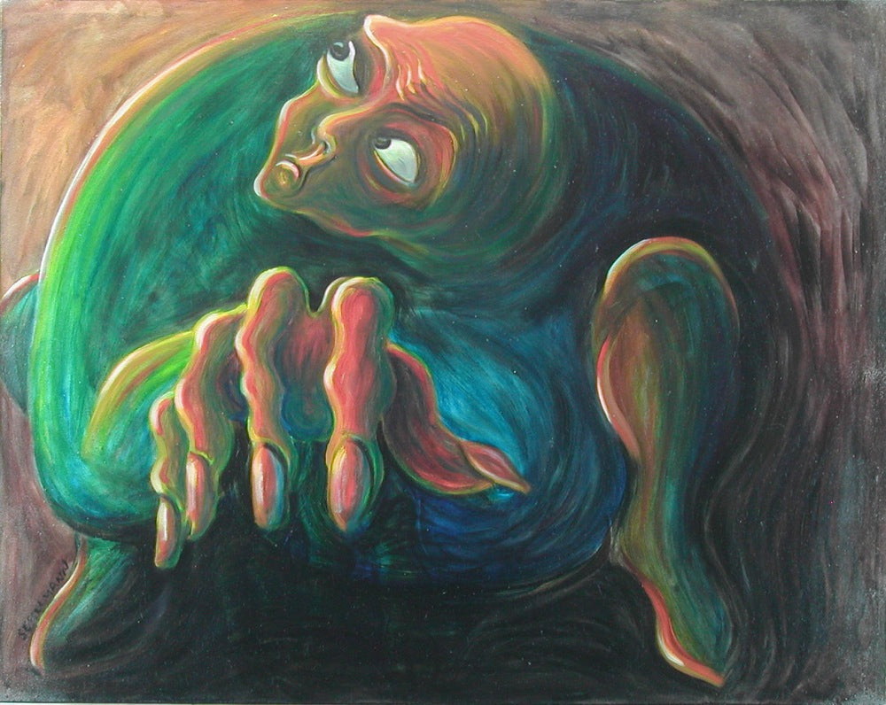 Original painting of The thief
