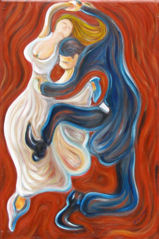 Original painting of Wedding dance3
