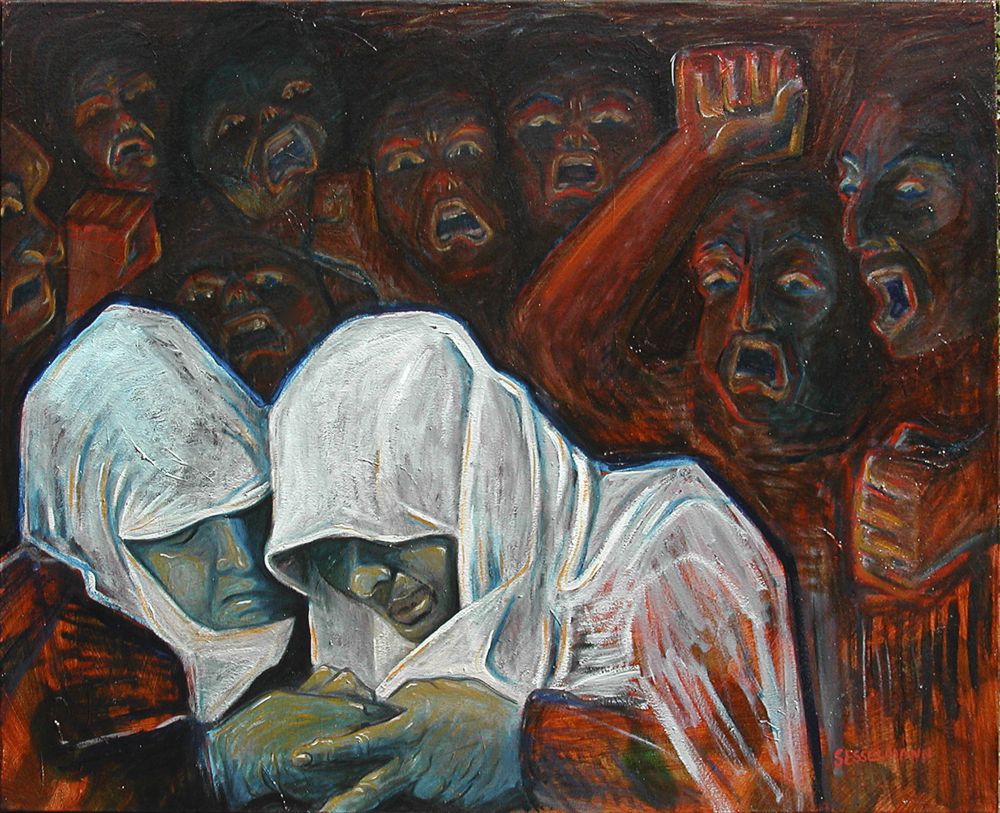 Original painting of Out Cast