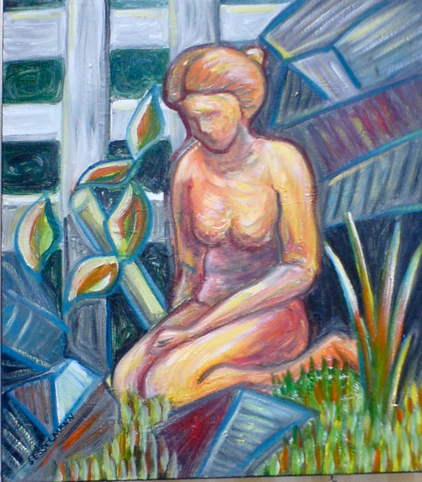 Original painting of Statue