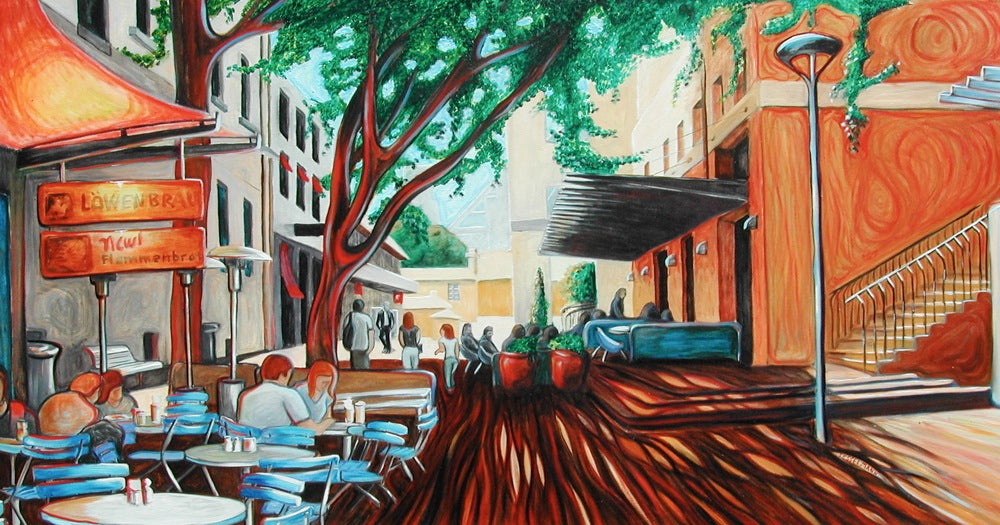 Original painting of Argyle Street 2