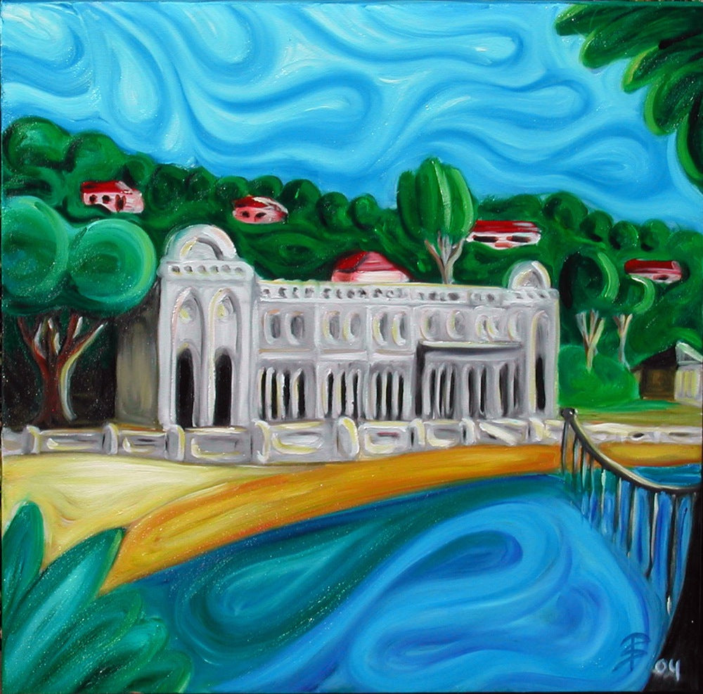 Original painting of Bathers Balmoral beach