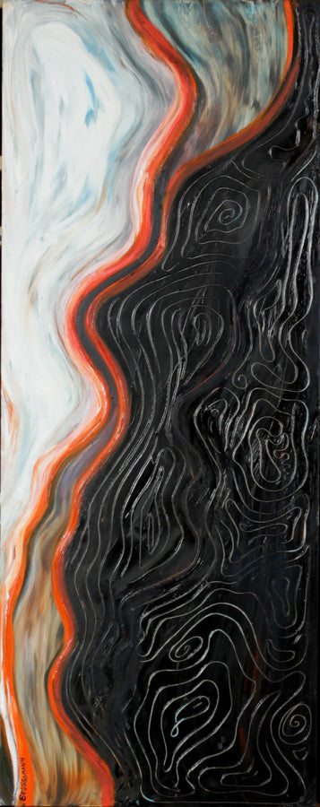 Original painting of Elements ii