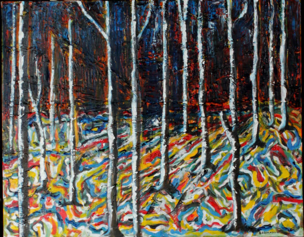 Original painting of Procession 1