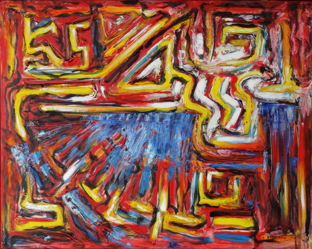 Original painting of Brad Mehdlau