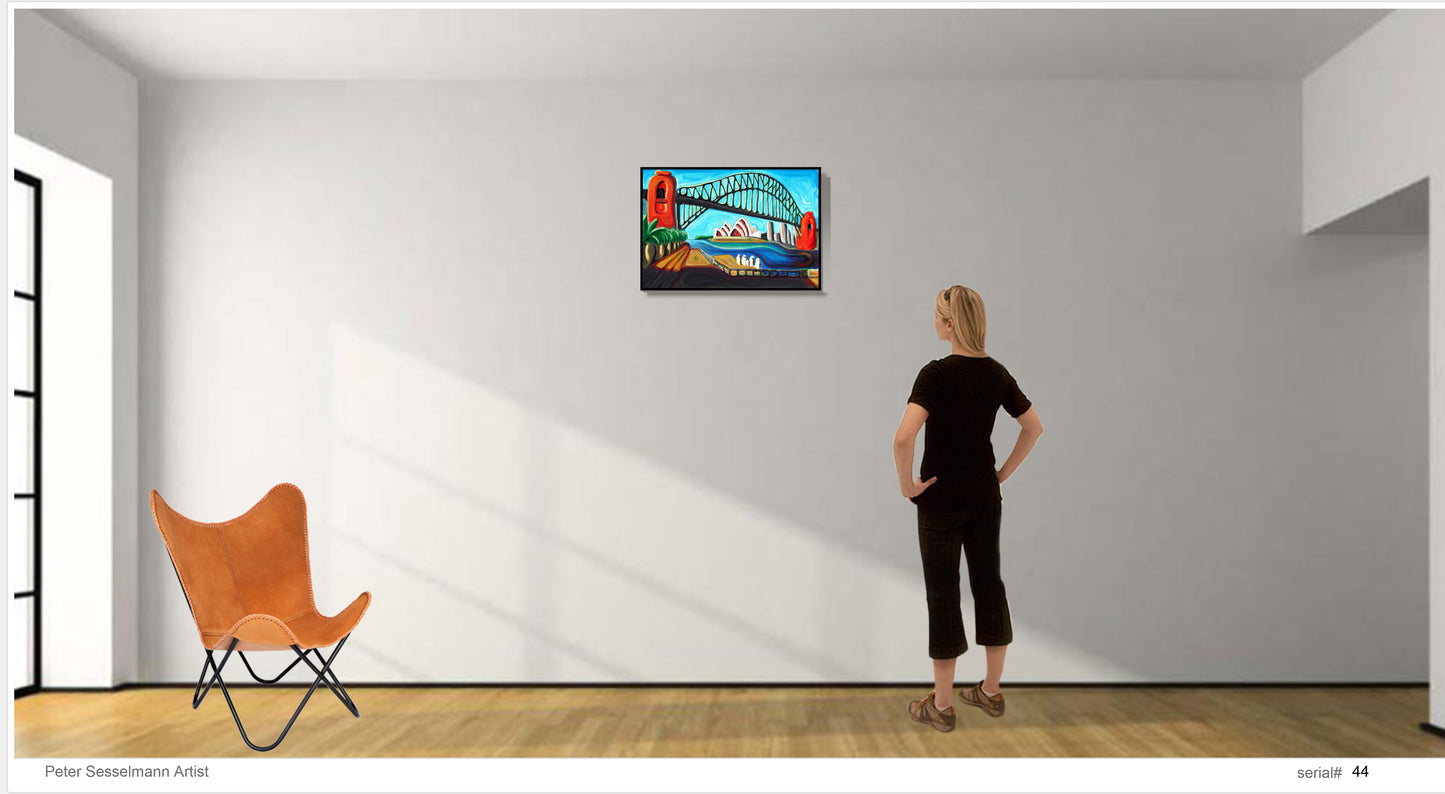 Sydney harbor from Luna Park