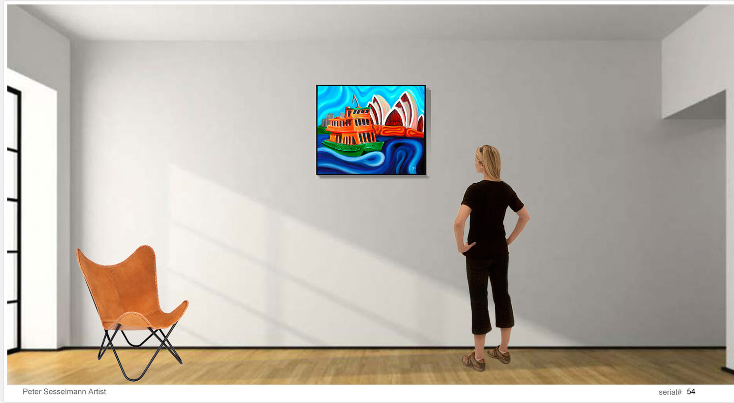 Ferry and Opera house