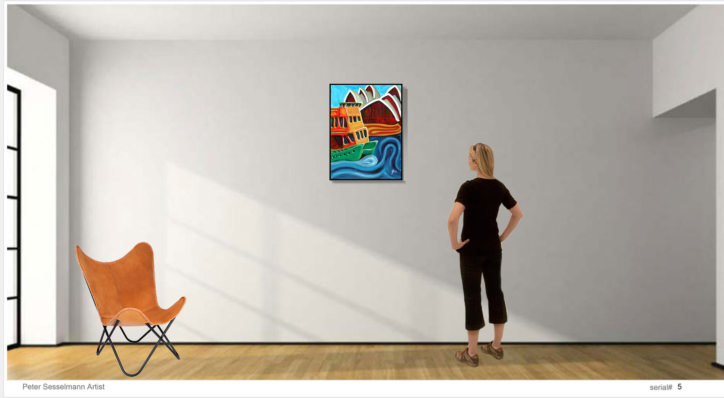 Opera House and ferry