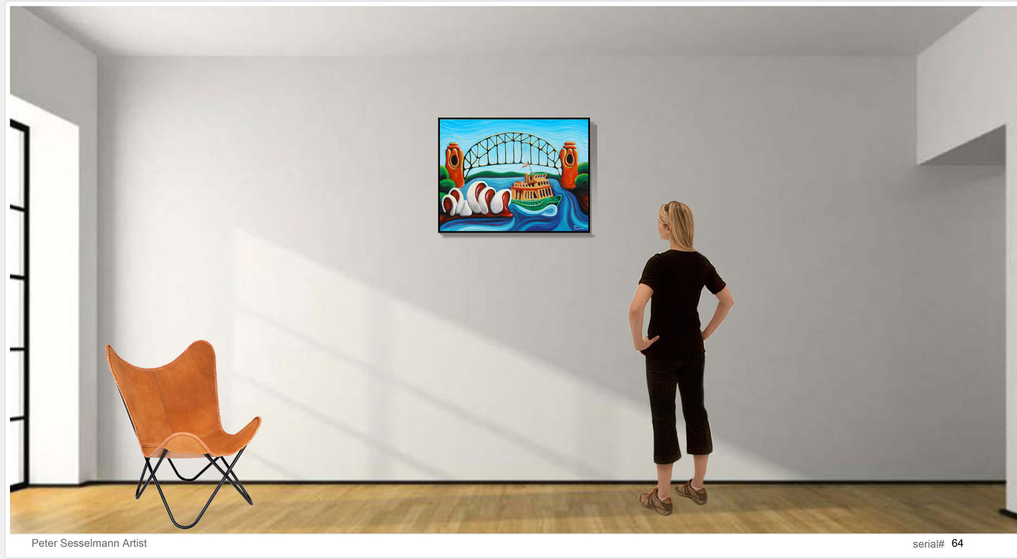 Manly Ferry and Bridge