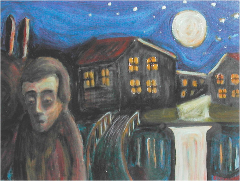 Original painting of Don’t look back 1