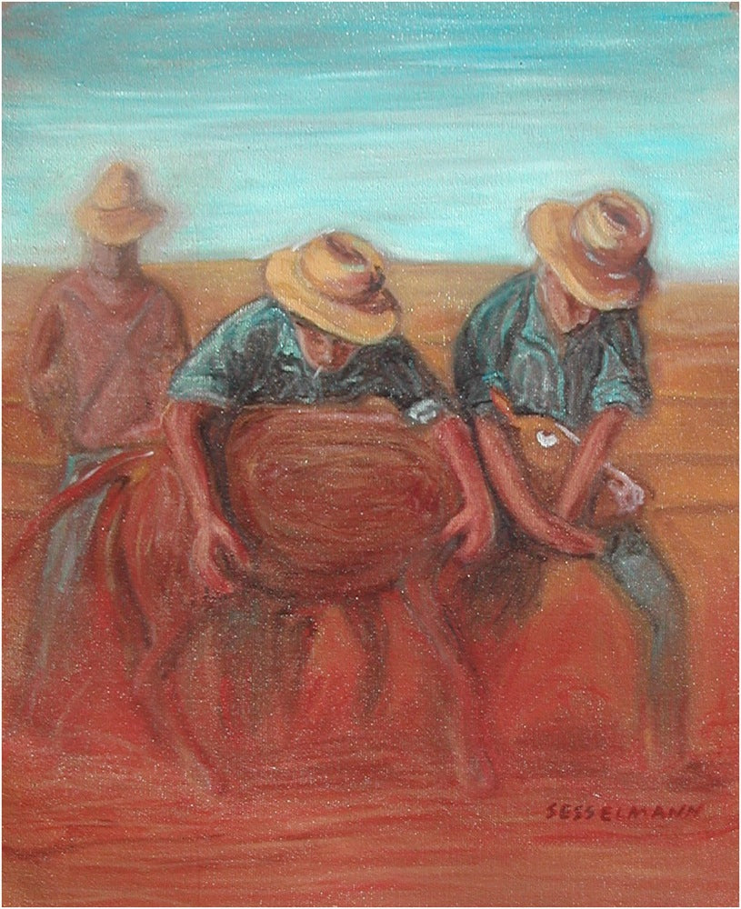 Original painting of Wranglers