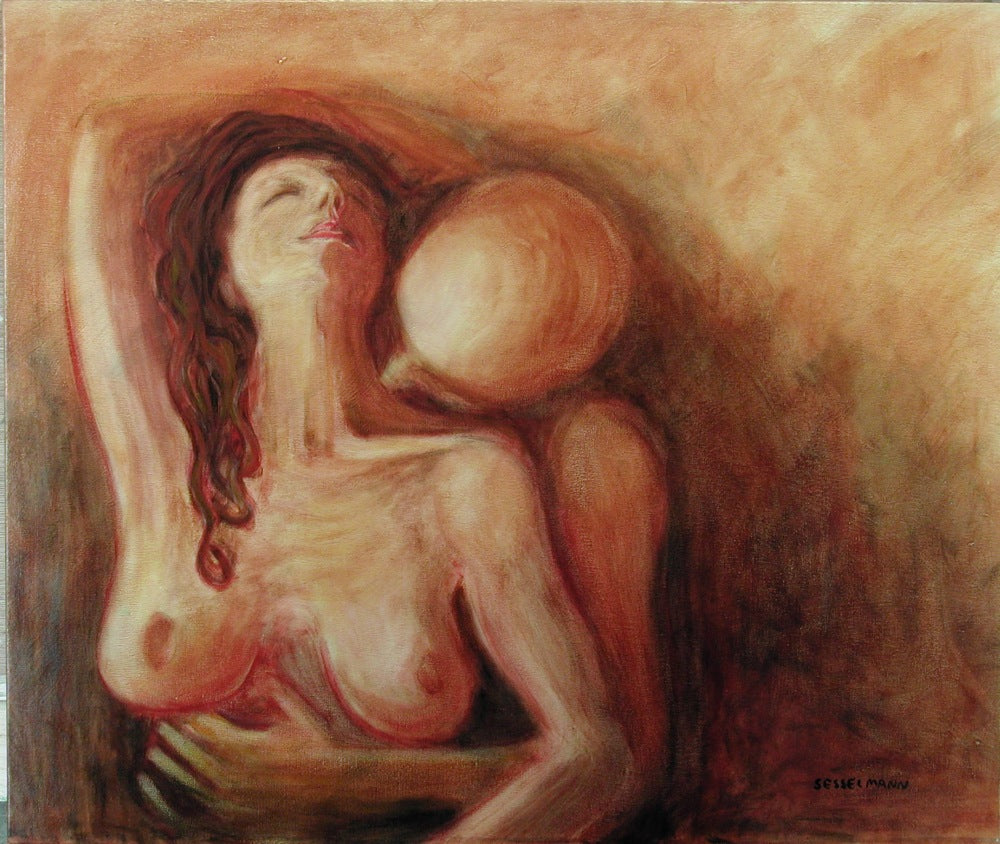 Original painting of The Lovers