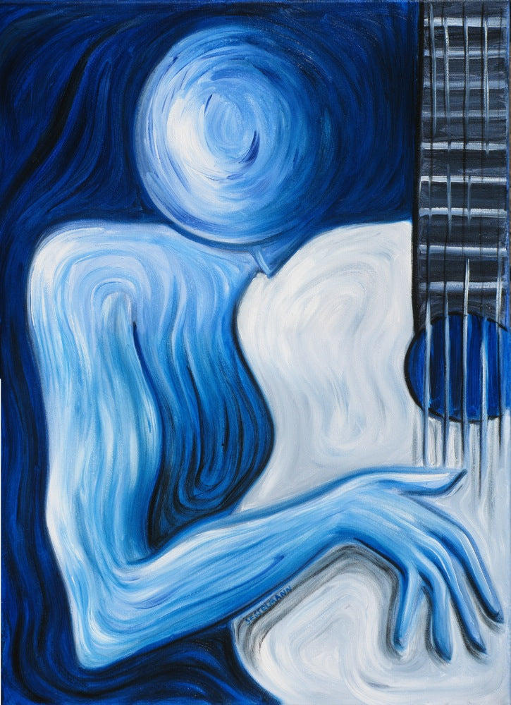 Original painting of The Blues