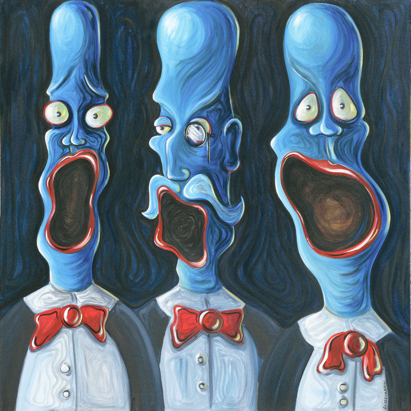 Original painting of the crooners