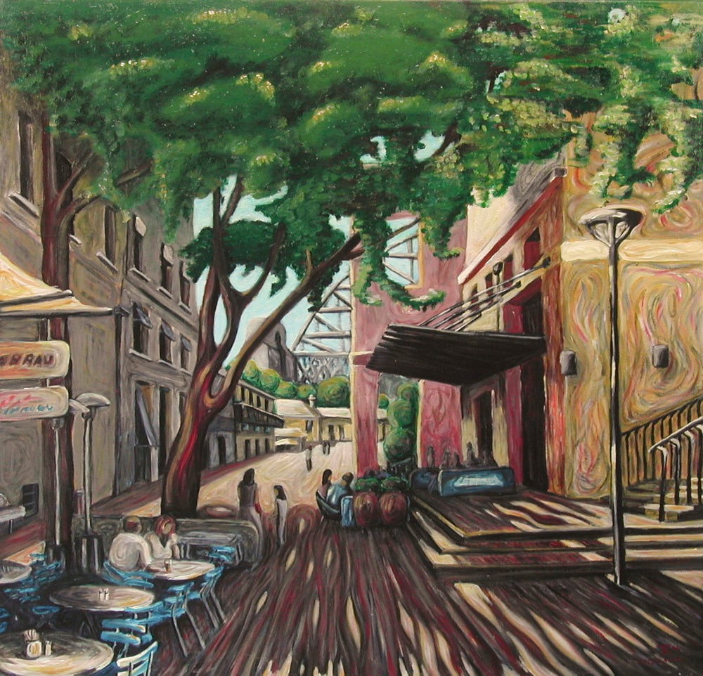 Original painting of Argyle Street