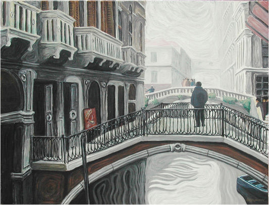 Original painting of Venice