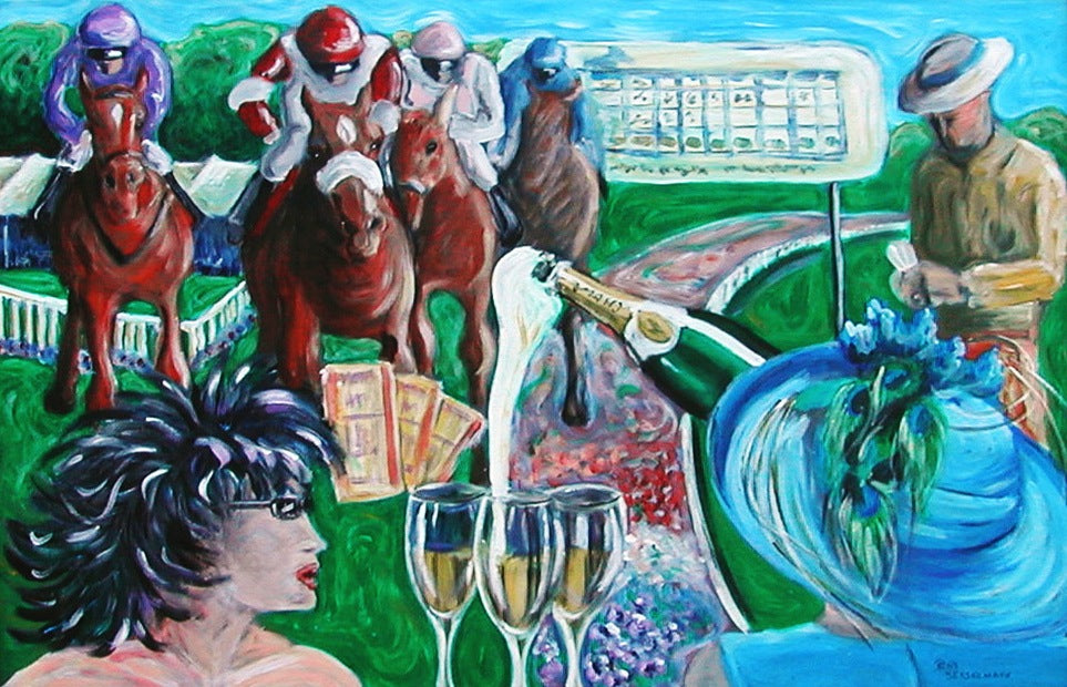 Original painting of The Races