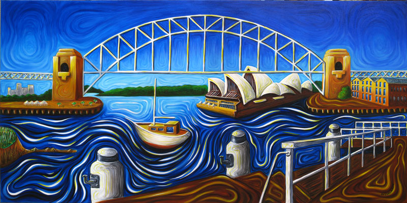 Sydney Blues point panorama