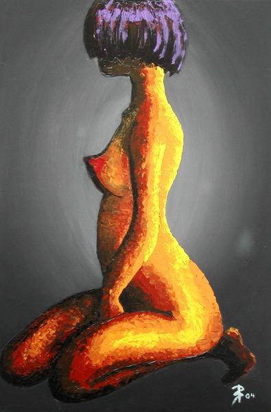 Japanese Figure in studio