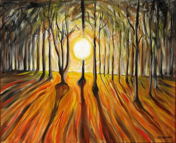 Sunrise in Sawyers Gully 1