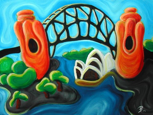 Sydney harbour the scream #2