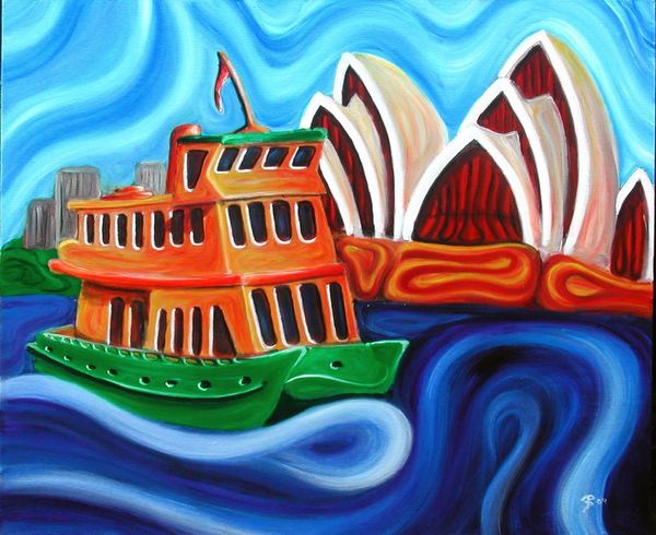 Ferry and Opera house