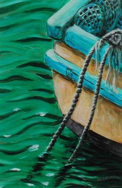 Fishing Boat (framed)