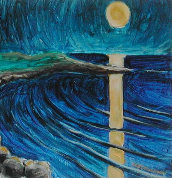 Alone in moonlight